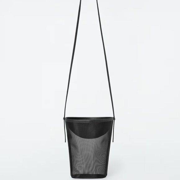 COS MINI BUCKET BAG - MESH - Picture 1 of 9